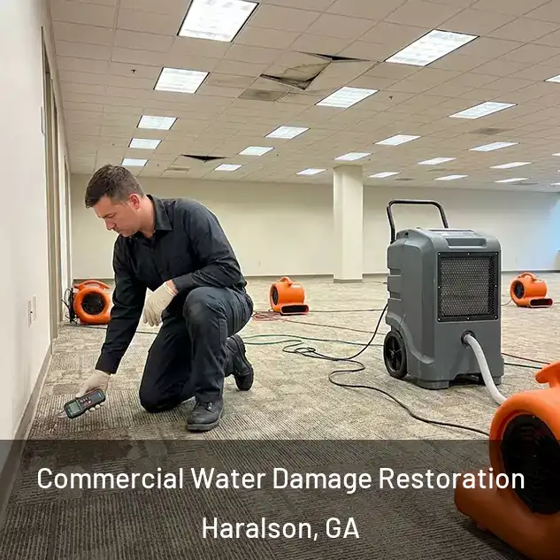  Commercial Water Damage Restoration Haralson, GA